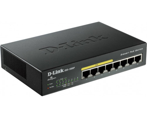 Switch D-Link DGS-1008P/E