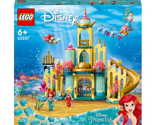 LEGO Disney Podwodny pałac Arielki (43207)