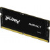 Kingston Fury Impact, SODIMM, DDR5, 16 GB, 4800 MHz, CL38 (KF548S38IB-16                  )