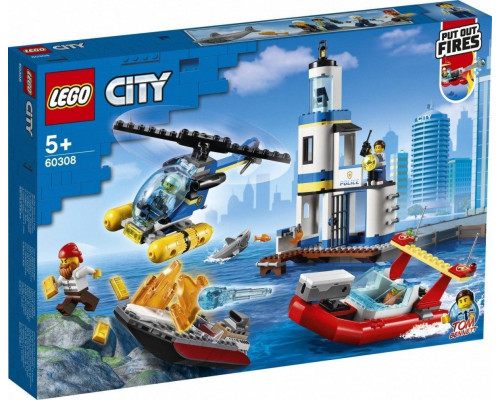 LEGO City Akcja nadmorskiej policji i strażaków (60308)