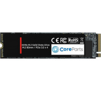 SSD 512GB SSD CoreParts 512GB M.2 2280 PCI-E x4 Gen3 NVMe (CPSSD-M.2NVME-512GB)