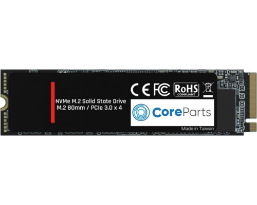 SSD 512GB SSD CoreParts 512GB M.2 2280 PCI-E x4 Gen3 NVMe (CPSSD-M.2NVME-512GB)