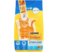 Purina FOOD DLA CATÓW FRISKIES SK STERILE - ŁOSOŚ, WARZYWA 1,5KG