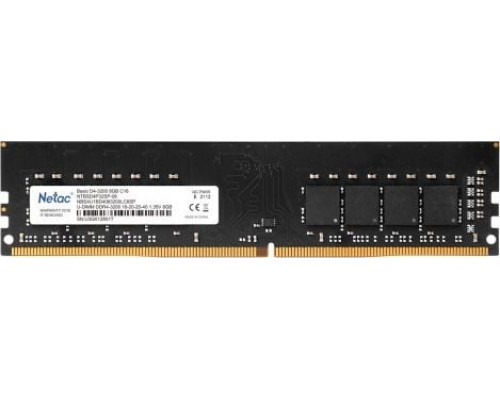 Netac Basic, DDR4, 8 GB, 2666MHz, CL19 (NE-L426-G008)