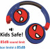 Lexibook Składane 2 w 1 Bluetooth® i przewodowe z bezpieczną dla dzieci głośnością SpiderMan