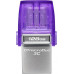 Pendrive Kingston DataTraveler microDuo 3C Gen3, 128 GB  (DTDUO3CG3/128GB)