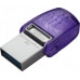 Pendrive Kingston DataTraveler microDuo 3C Gen3, 128 GB  (DTDUO3CG3/128GB)