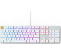 Glorious PC Gaming Race Glorious GMMK Full Size White Ice Edition - Gateron-Brown, US-Layout
