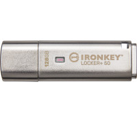 Pendrive Kingston IronKey Locker+ 50, 128 GB  (IKLP50/128GB)