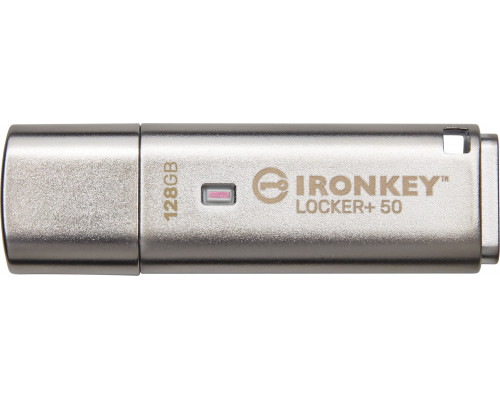 Pendrive Kingston IronKey Locker+ 50, 128 GB  (IKLP50/128GB)
