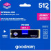 SSD 512GB SSD GoodRam PX500 gen.2 512GB M.2 2280 PCI-E x4 Gen3 NVMe (SSDPR-PX500-512-80-G2)