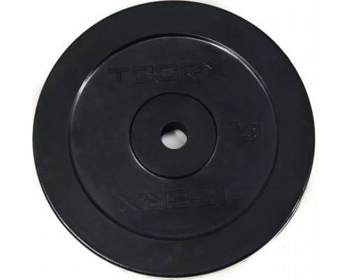 SKO Toorx Rubber coated weight plate 5 kg, D25mm