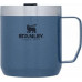 Stanley Thermal mug kempingowy Stanley Classic Camp Mug 350 ml (blue) Hammertone Lake Stanley Thermal mug kempingowy Stanley Classic Camp Mug 350 ml (blue) Hammertone Lake