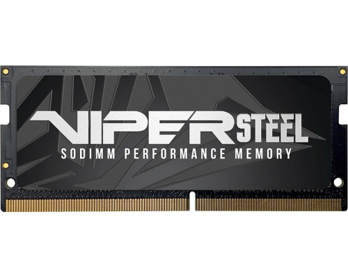 Patriot Viper Steel, SODIMM, DDR4, 32 GB, 3200 MHz, CL18 (PVS432G320C8S)