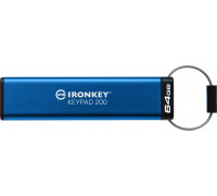Pendrive Kingston IronKey Keypad 200, 64 GB  (IKKP200/64GB)