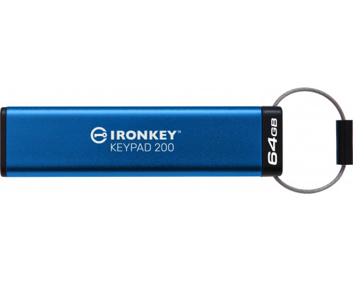 Pendrive Kingston IronKey Keypad 200, 64 GB  (IKKP200/64GB)