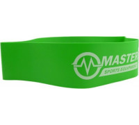 Master Fitnesa vingrošanas lente MASTER Zaļa