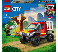 LEGO City Wóz strażacki 4x4 – misja ratunkowa (60393)