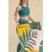 Spokey Treniņu paklājs Home Jungle 183 cm x 61 cm x 4 cm green