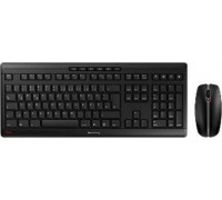 Cherry CHERRY Stream Desktop klawiatura RF Wireless QWERTZ Swiss Czarny