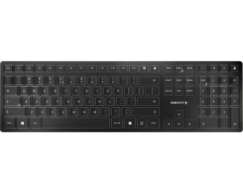 Cherry CHERRY KW 9100 SLIM  RF Wireless + Bluetooth QWERTY English Black