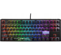 Ducky Ducky One 3 Classic Black/White TKL Gaming Tastatur, RGB LED - MX-Black (US)