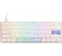 Ducky Ducky One 3 Classic Pure White Mini Gaming Tastatur, RGB LED - MX-Red (US)