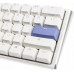 Ducky Ducky One 3 Classic Pure White Mini Gaming Tastatur, RGB LED - MX-Red (US)