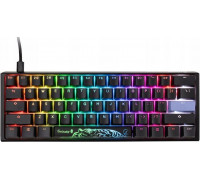 Ducky Ducky One 3 Classic Black/White Mini Gaming Tastatur, RGB LED - MX-Red (US)