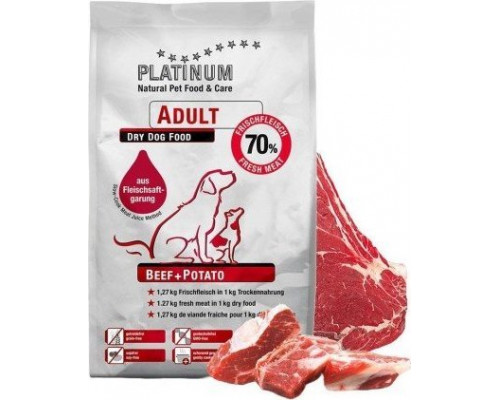 Platinum Platinum Beef Potato 15kg, karma dry for dogs