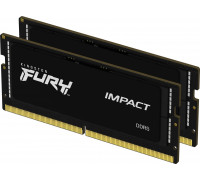 Kingston Fury Impact, SODIMM, DDR5, 64 GB, 5600 MHz, CL40 (KF556S40IBK2-64)