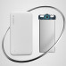 Wozinsky Wozinsky PowerBank 10000mAh 2xUSB White LED Lekki WPBWE1