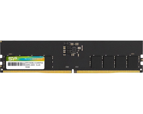Silicon Power DDR5, 16 GB, 4800MHz, CL40 (SP016GBLVU480F02)
