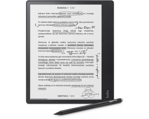 Kobo Elipsa 2E Bundle (N605-KU-BK-K-BU)