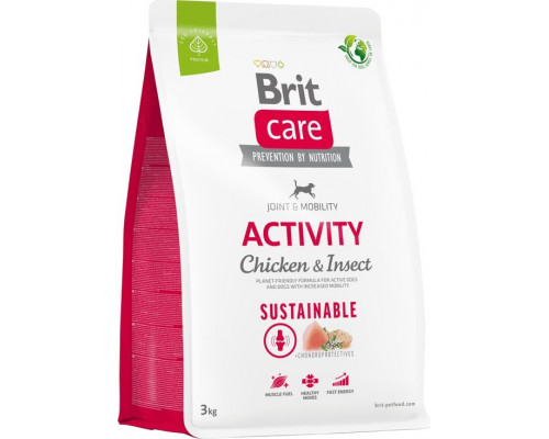 Brit BRIT CARE Dog Sustainable Activity Chicken & Insect 3kg
