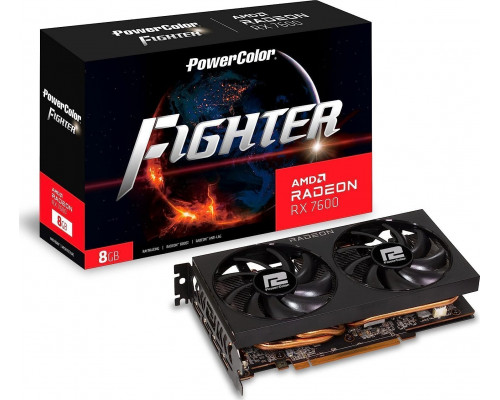 *RX7600 Power Color Radeon RX 7600 Fighter 8GB GDDR6 (RX 7600 8G-F)