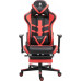 Ghost Chairs with footrest GHOST-SIX Black Red