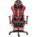 Ghost Chairs with footrest GHOST-SIX Black Red