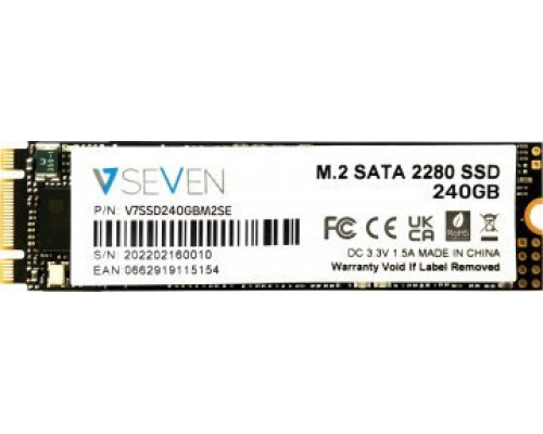 SSD 240GB SSD V7 V7 240GB M.2 2280 SATA III (V7SSD240GBM2SE)