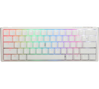 Ducky Ducky One 3 Classic Pure White Mini Gaming Tastatur, RGB LED - MX-Black