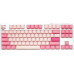 Ducky Ducky One 3 Gossamer TKL Pink Gaming Tastatur - MX-Red (US)