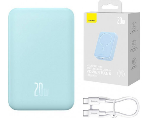 Baseus Magnetic Mini 20W 20000mAh Blue
