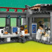 LEGO Jurassic World Centrum dla odwiedzających: atak tyranozaura i raptora (76961)