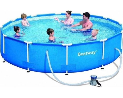Bestway Swimming pool Rack Steel pro Z Pompą 366 x 76 cm