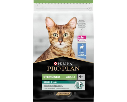 Purina Pro Plan Cat Sterilised Renal Plus z Królikiem Sucha Food dla kota op. 10kg