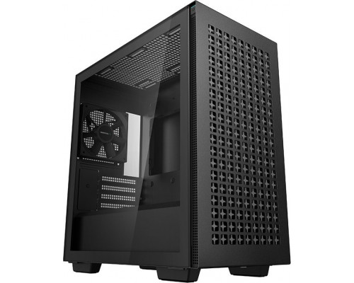 Deepcool Deepcool CH370 Black, Micro ATX, Power supply included No