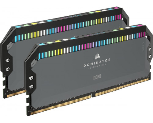 Corsair Dominator Platinum RGB, DDR5, 32 GB, 6000MHz, CL30 (CMT32GX5M2B6000Z30K)