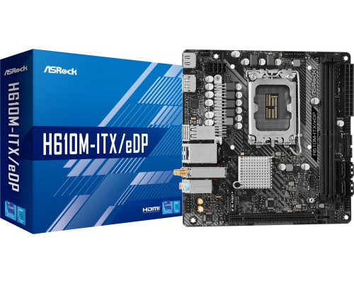 Intel H610 ASRock H610M-ITX/eDP