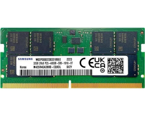 Samsung SODIMM, DDR5, 32 GB, 4800 MHz, CL40 (M425R4GA3BB0-CQK)