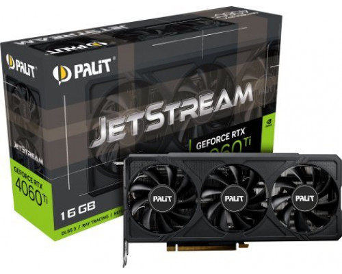 *RTX4060Ti Palit GeForce RTX 4060 Ti JetStream 16GB GDDR6 (NE6406T019T1-1061J)